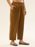 Green Solid Kurta And Plazzo Set