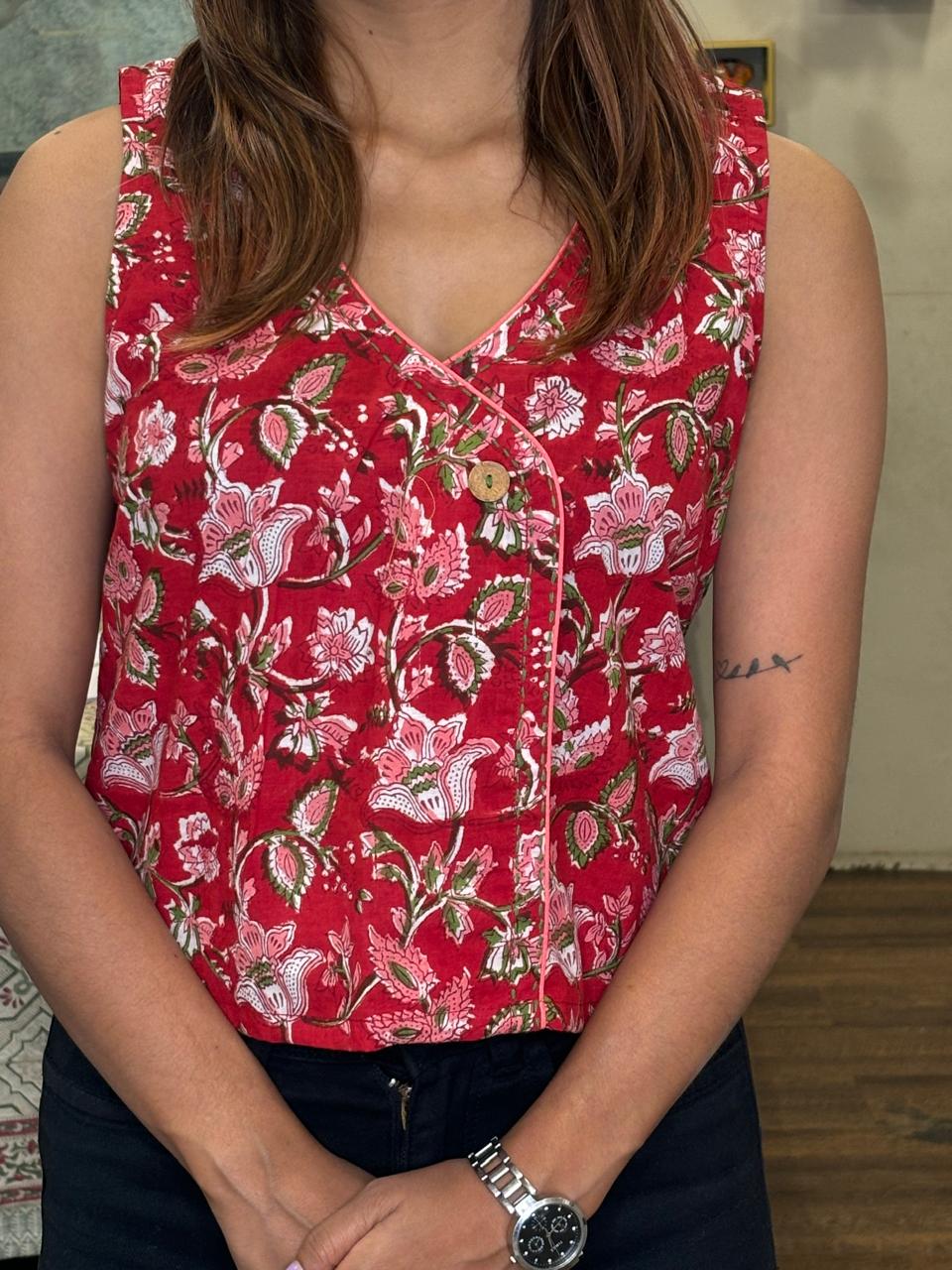 Red Jacket Style Topper