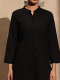 Black Kurta with farsai salwar