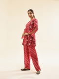 Red Farshi With Short Kurta