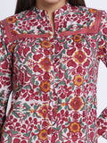 Multi-Colour Block Printed Women Top