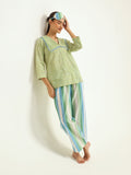 Green-Blue Night Suit