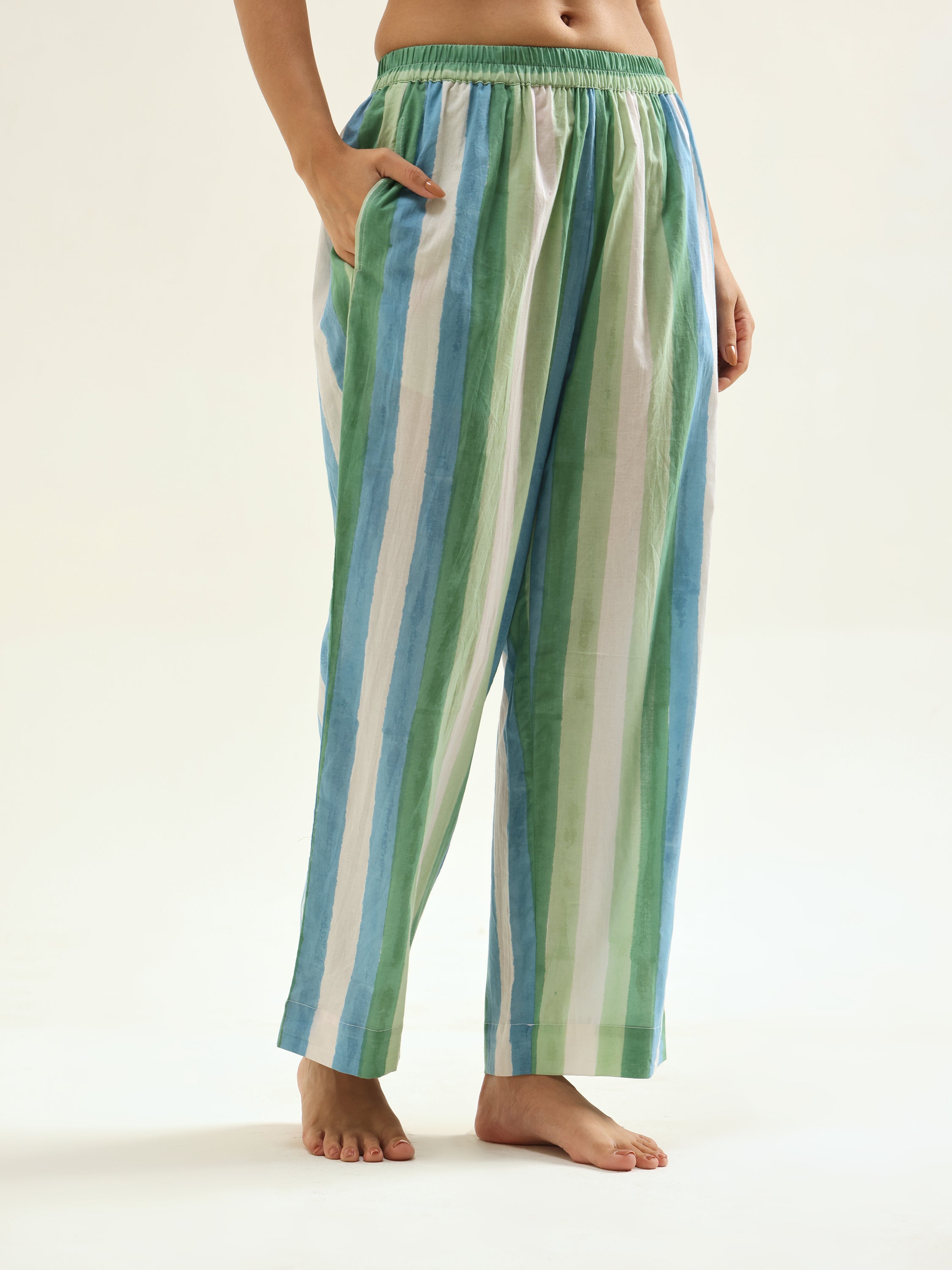 Green-Blue Night Suit