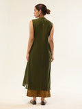 Green Solid Kurta And Plazzo Set