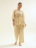 Mustard Kaftan Night Suit