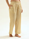 Mustard Kaftan Night Suit