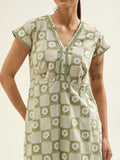 Sea- Green Night Suit