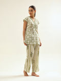 Sea- Green Night Suit