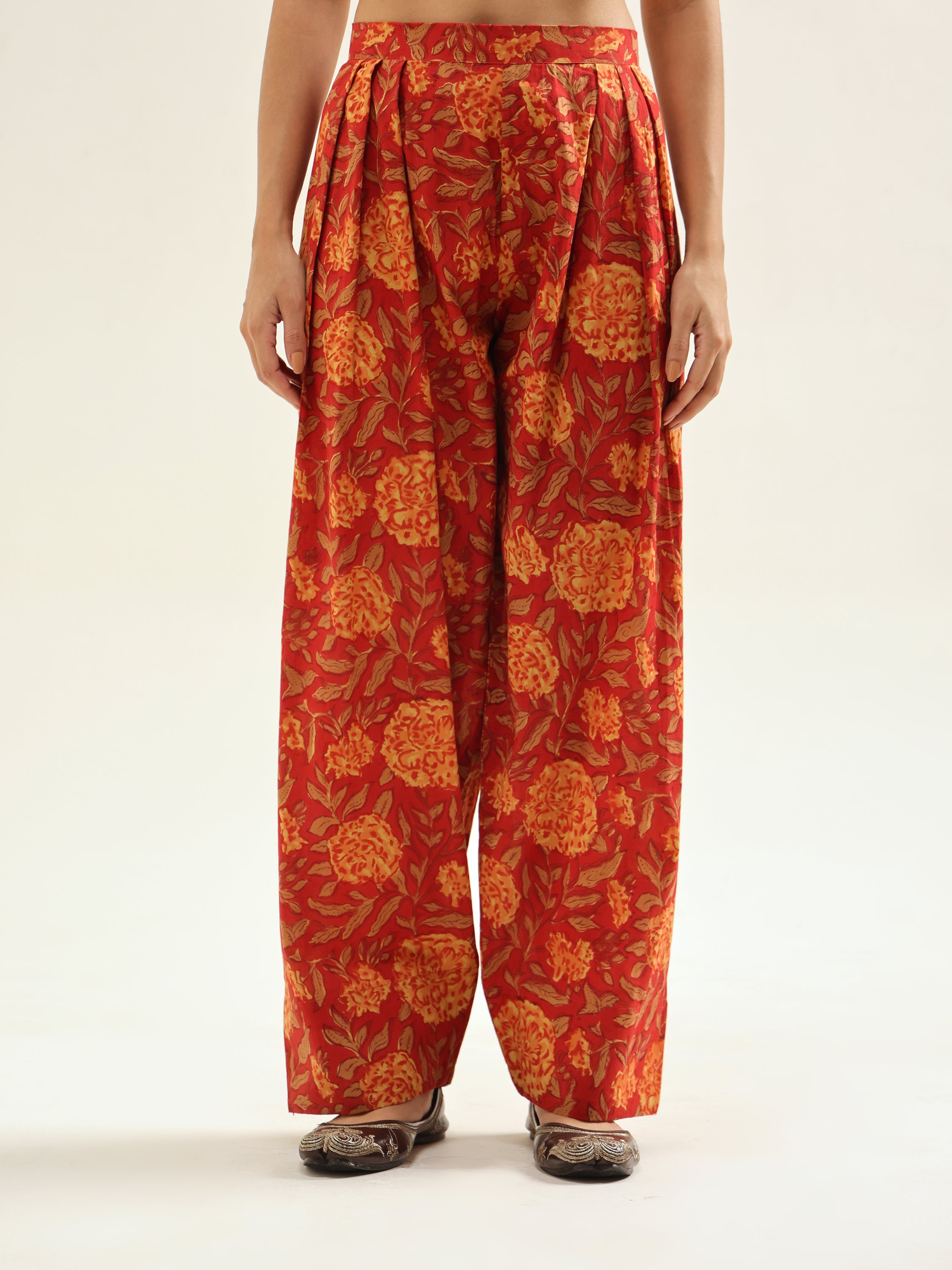 Orange Farshi Salwar