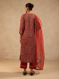 RED ANGRAKHA FULL SUIT