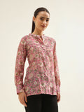 Pink Chanderi Shirt