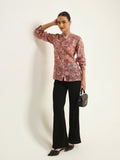 Pink Chanderi Shirt