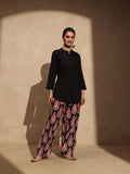 Black Kurta with farsai salwar