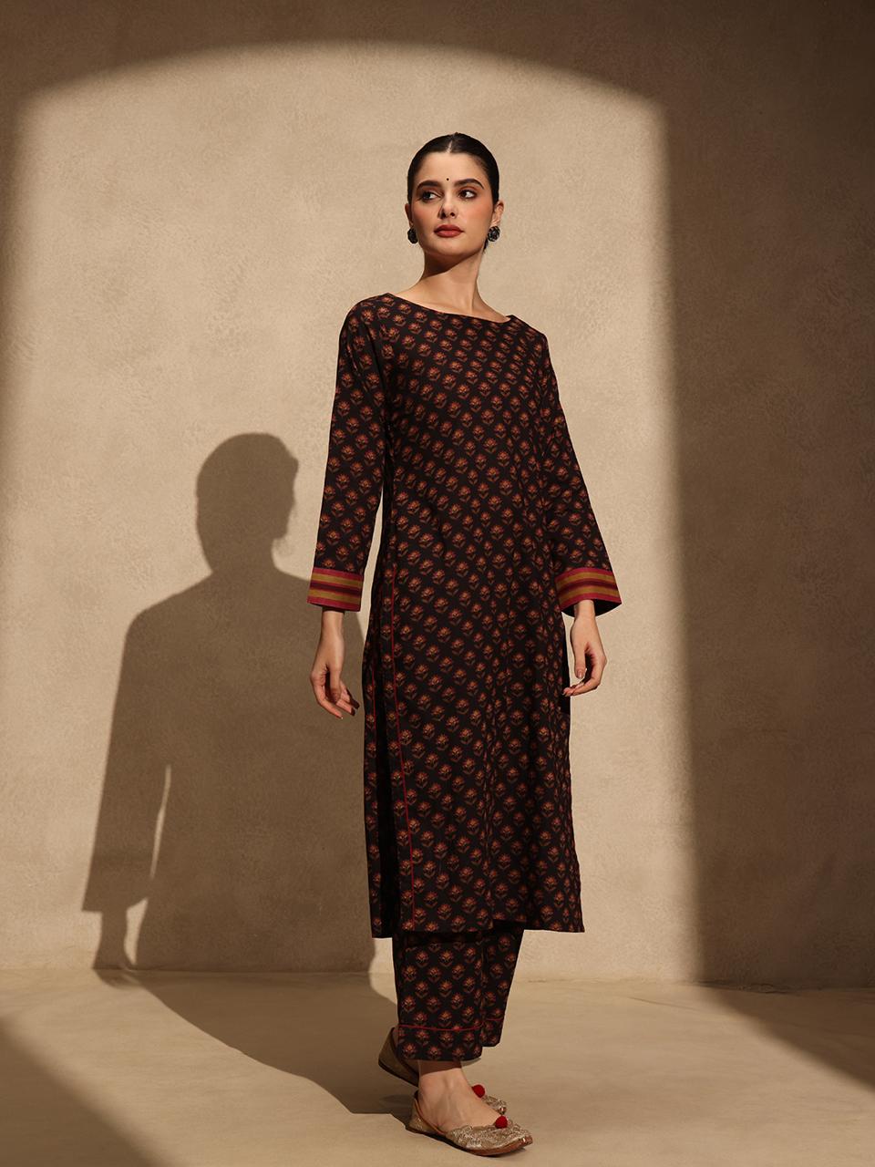 Jacket Style Black Suit