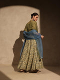 Green Anarkali Suit