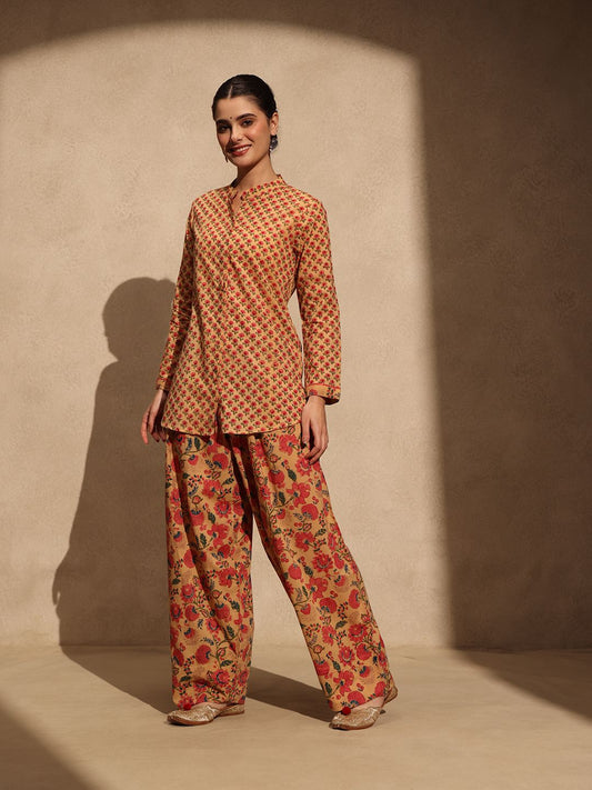 Yellow Farshai Salwar