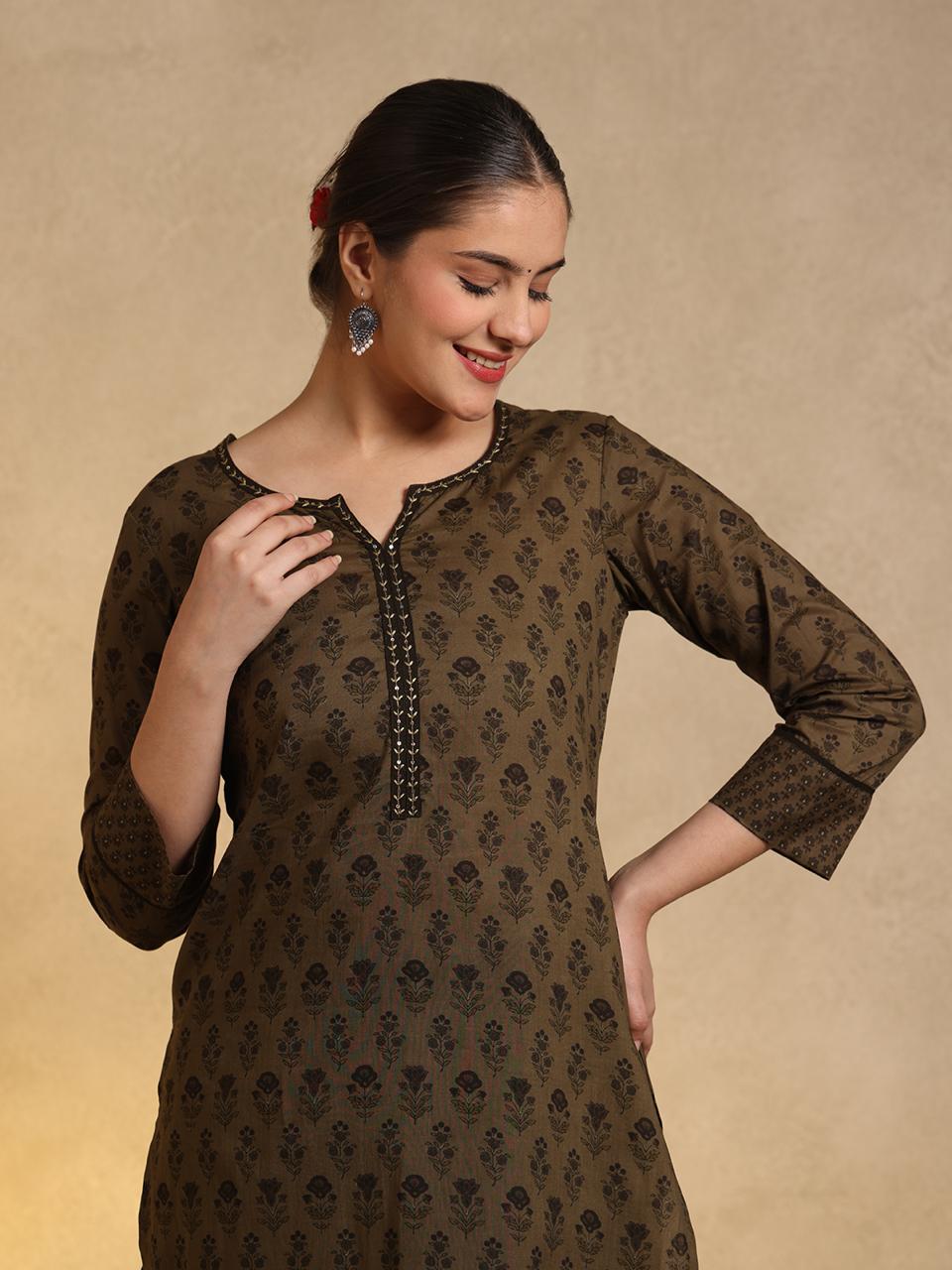 Mehendi Full Suit