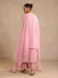 PINK SLEEVE-LESS SUIT